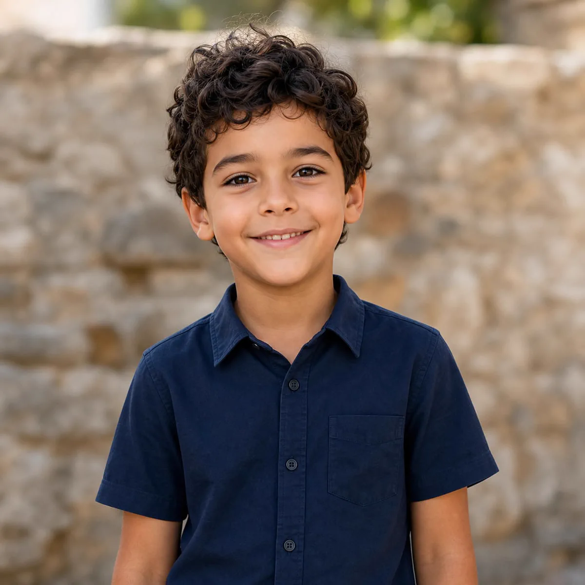 Original boy portrait photo